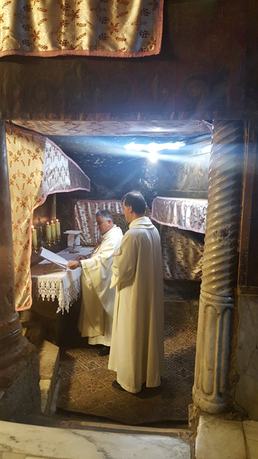 2 dicembre - Santa Messa alla Grotta della Natività