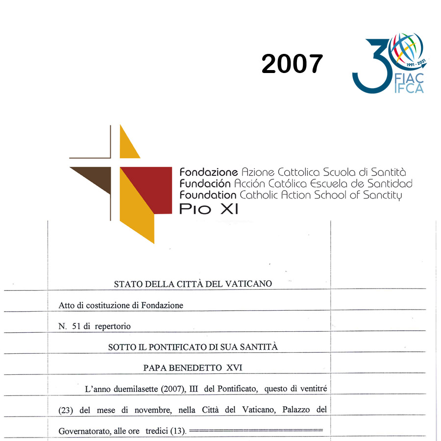 2007 FondazionePioXI